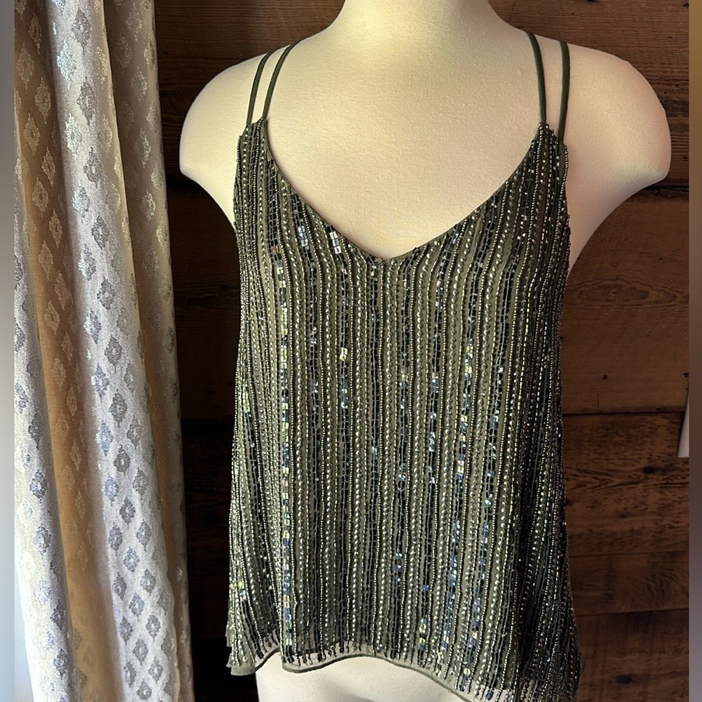 Parker beaded Knox top